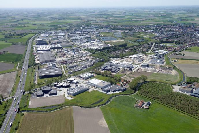 Industrial estate in West Flanders